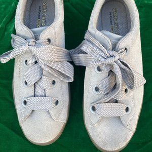 Skechers Skecher Street Air Cooled Memory Foam Suede Sneakers Women's Size 7.5